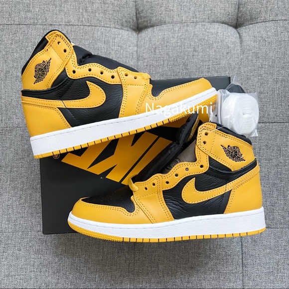 🐝 Nike air Jordan 1 Retro high pollen shoes - Picture 2 of 4